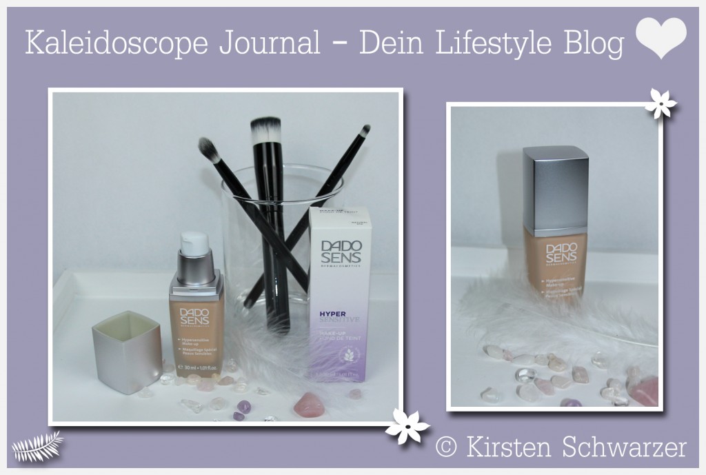 Erfahrungsbericht über das Hypersensitive Make-up von DADO SENS, www.kaleidoscope-journal.de, Kirsten Schwarzer