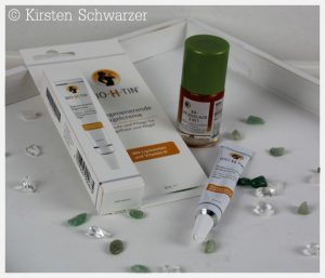 Der BB-Pflegelack 2 in 1 von alverde und die Regenerierende Nagelcreme von BIO-H-TIN, www.kaleidoscope-journal.de, Kirsten Schwarzer